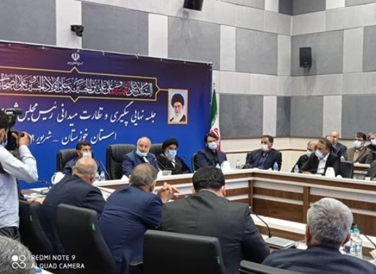 جلسه نهایی پیگیری قالیباف در خوزستان