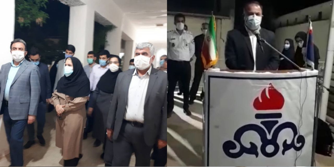 رئیس دانشگاه جندی شاپور از بیمارستان های شهرستان مسجدسلیمان بازدید کرد