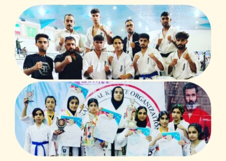 برد شیرین هیئت کاراته رامشیر با کسب ۱۸ مدال در مسابقات کشوری