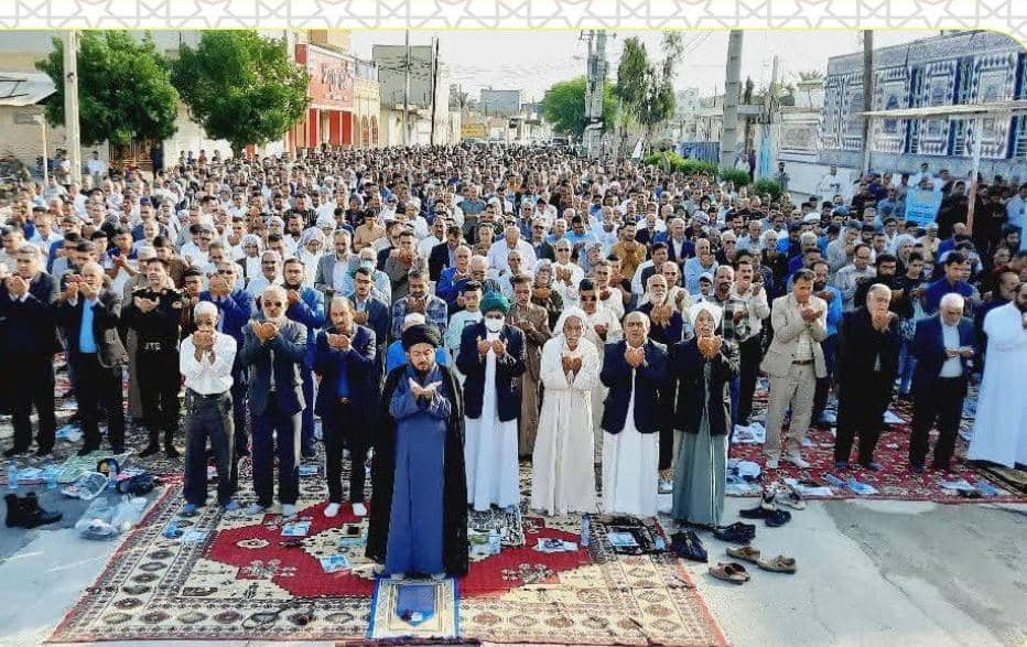 برگزاری نماز عید سعید فطر در رامشیر