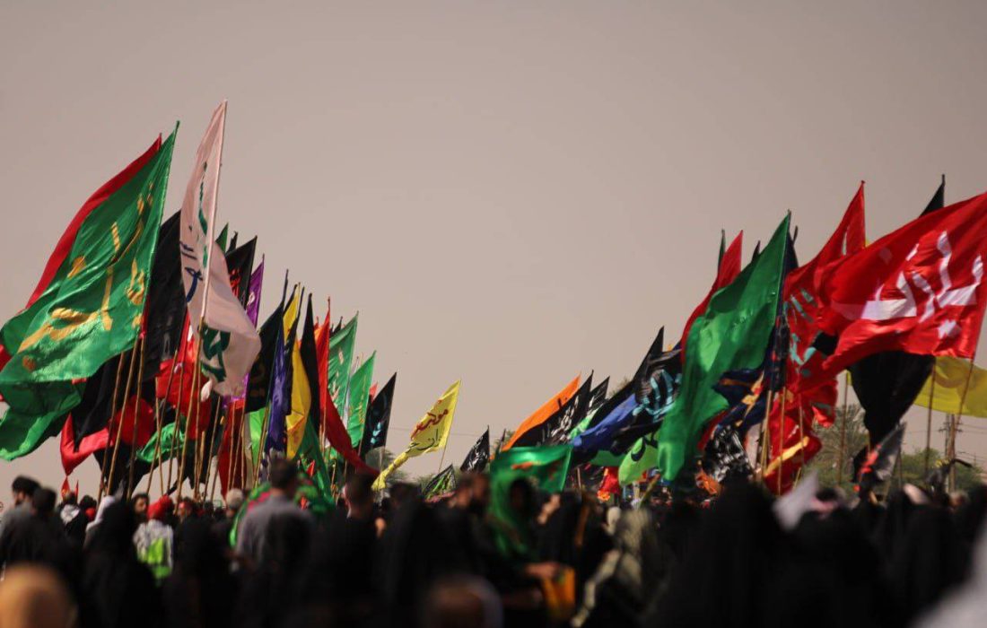 حرکت کاروان مشایه عشاق الحسین شهرستان رامشیر به سمت کربلا