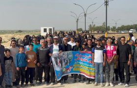 برگزاری همایش پیاده روی به مناسبت دهه فجر 